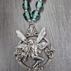 Ketting Art Deco groen